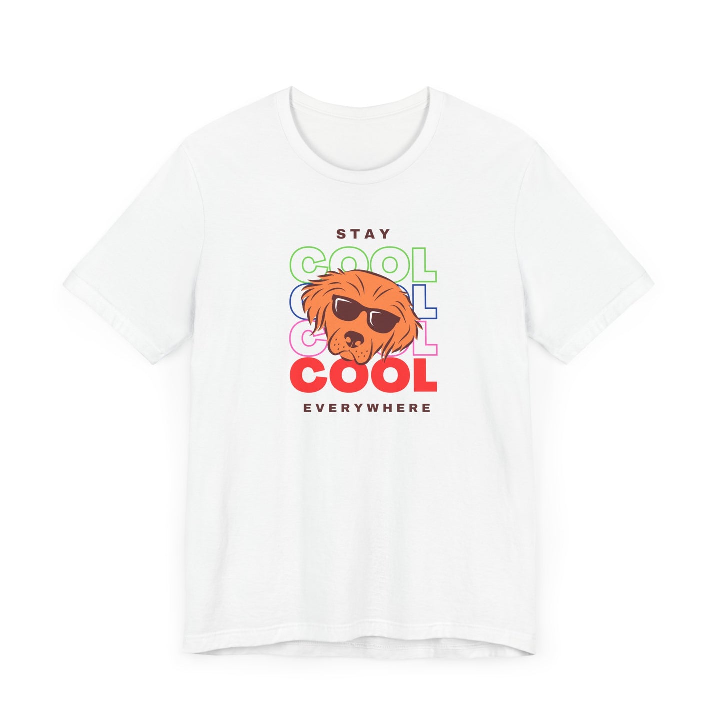 Funny Dog Graphic Tee - Stay Cool Everywhere