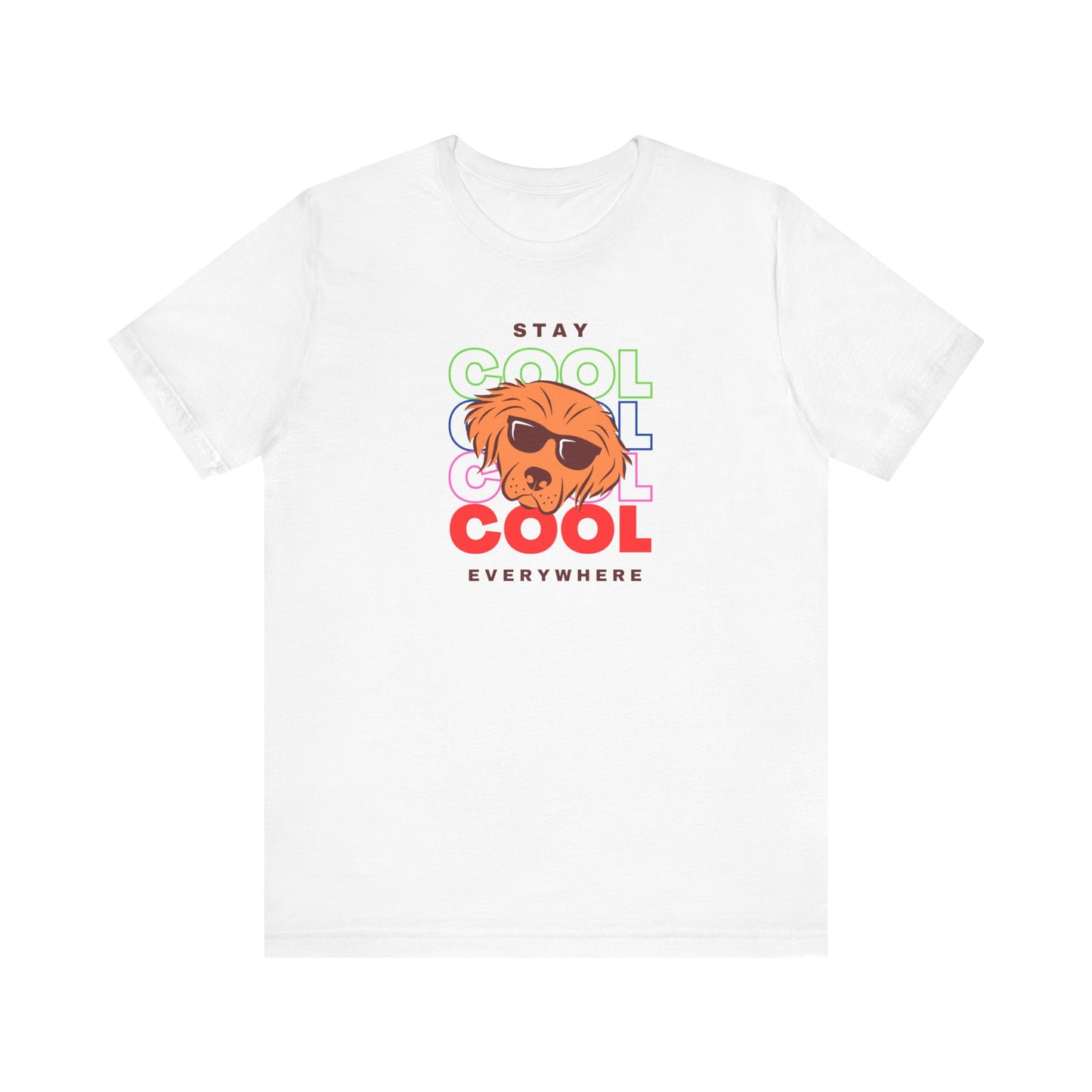 Funny Dog Graphic Tee - Stay Cool Everywhere