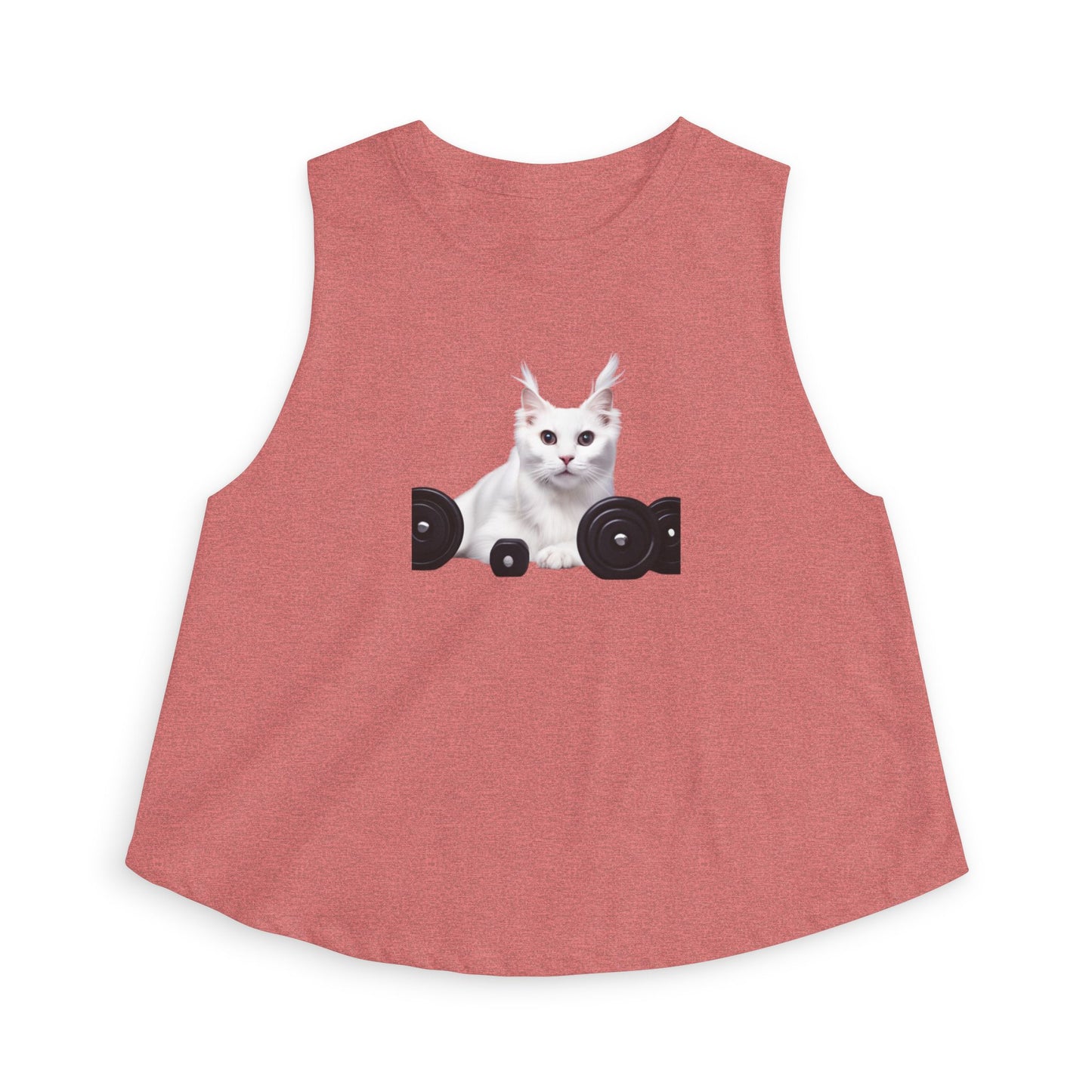 Cat lifting weight Women’s Tank