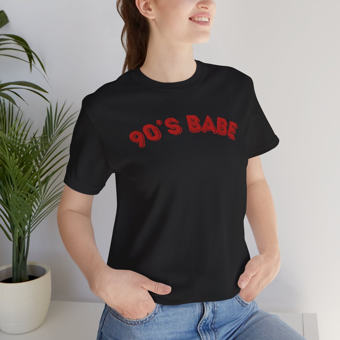 90's Babe Tee - Jersey Shirt for Nostalgic Vibes