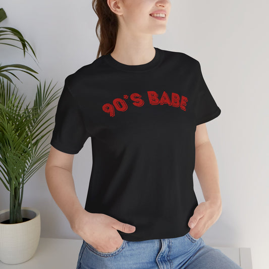 90's Babe Tee - Jersey Shirt for Nostalgic Vibes