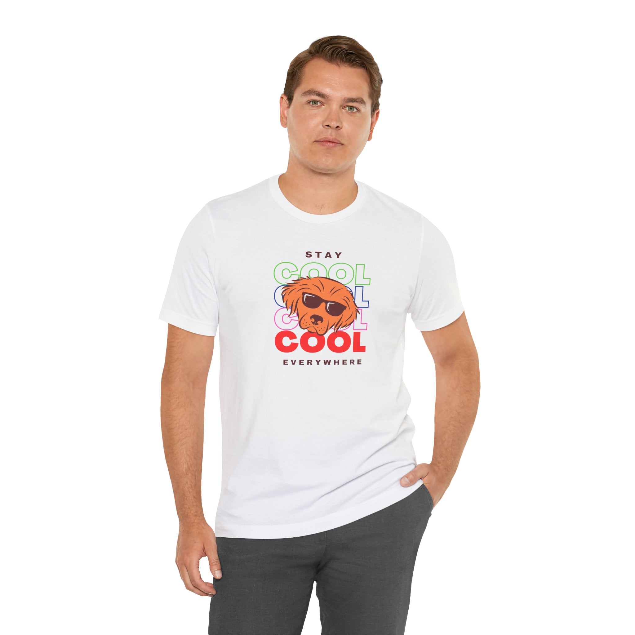 Funny Dog Graphic Tee - Stay Cool Everywhere