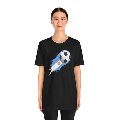 Argentina Football Soccer Unisex Tee