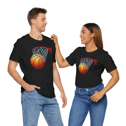 Unisex Jersey Short Sleeve Tee BASKETBALL NET