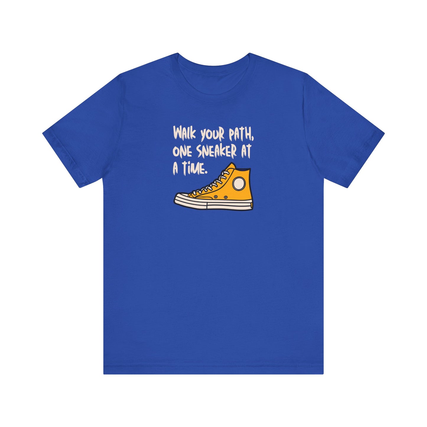 Inspirational Sneaker Tee - Unisex Jersey Short Sleeve