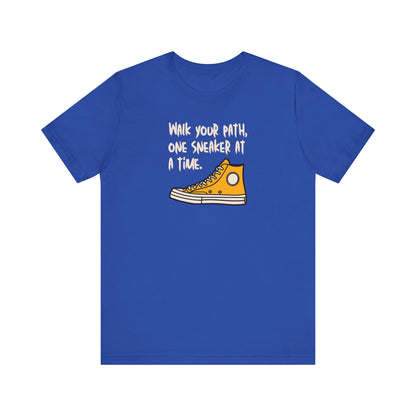 Inspirational Sneaker Tee - Unisex Jersey Short Sleeve