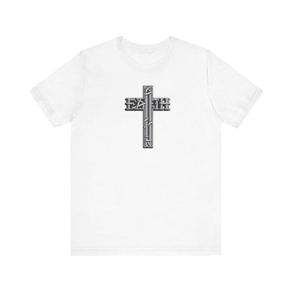 Camiseta con cruz de fe
