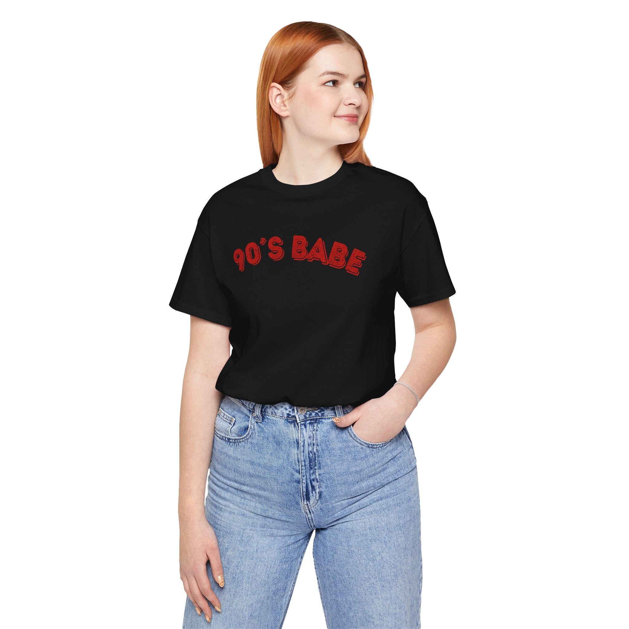 90's Babe Tee - Jersey Shirt for Nostalgic Vibes