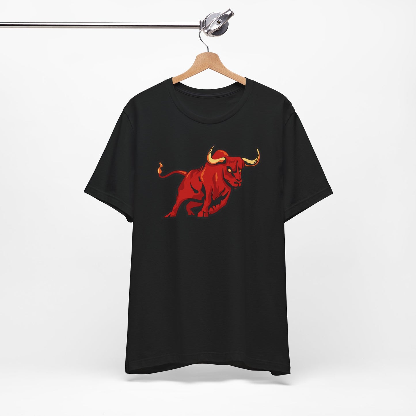 Vibrant Bull Graphic Tee - Unisex Jersey